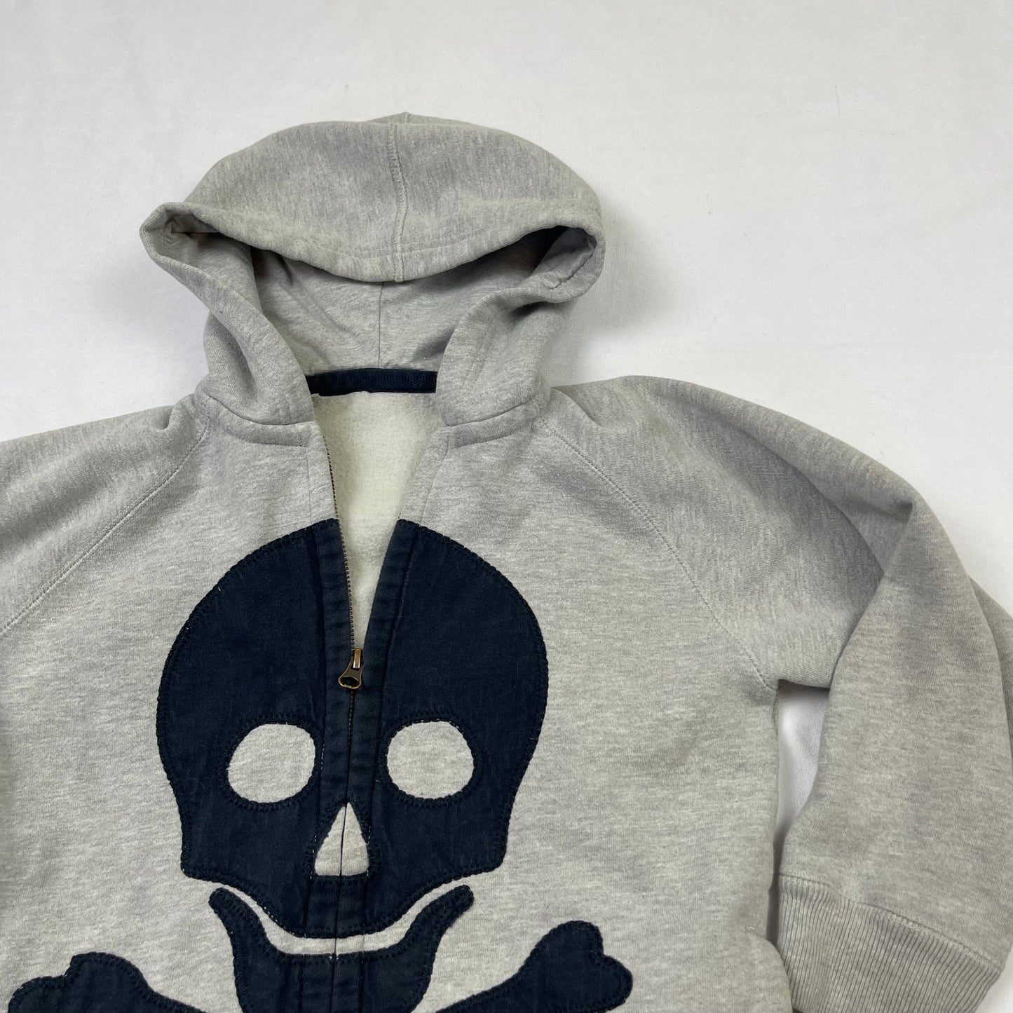 Grunge skull hoodie (XS petite)