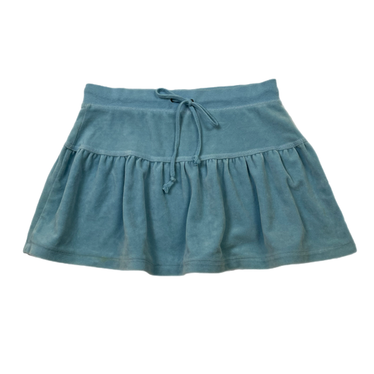 Y2K terry cloth mini skirt (S)