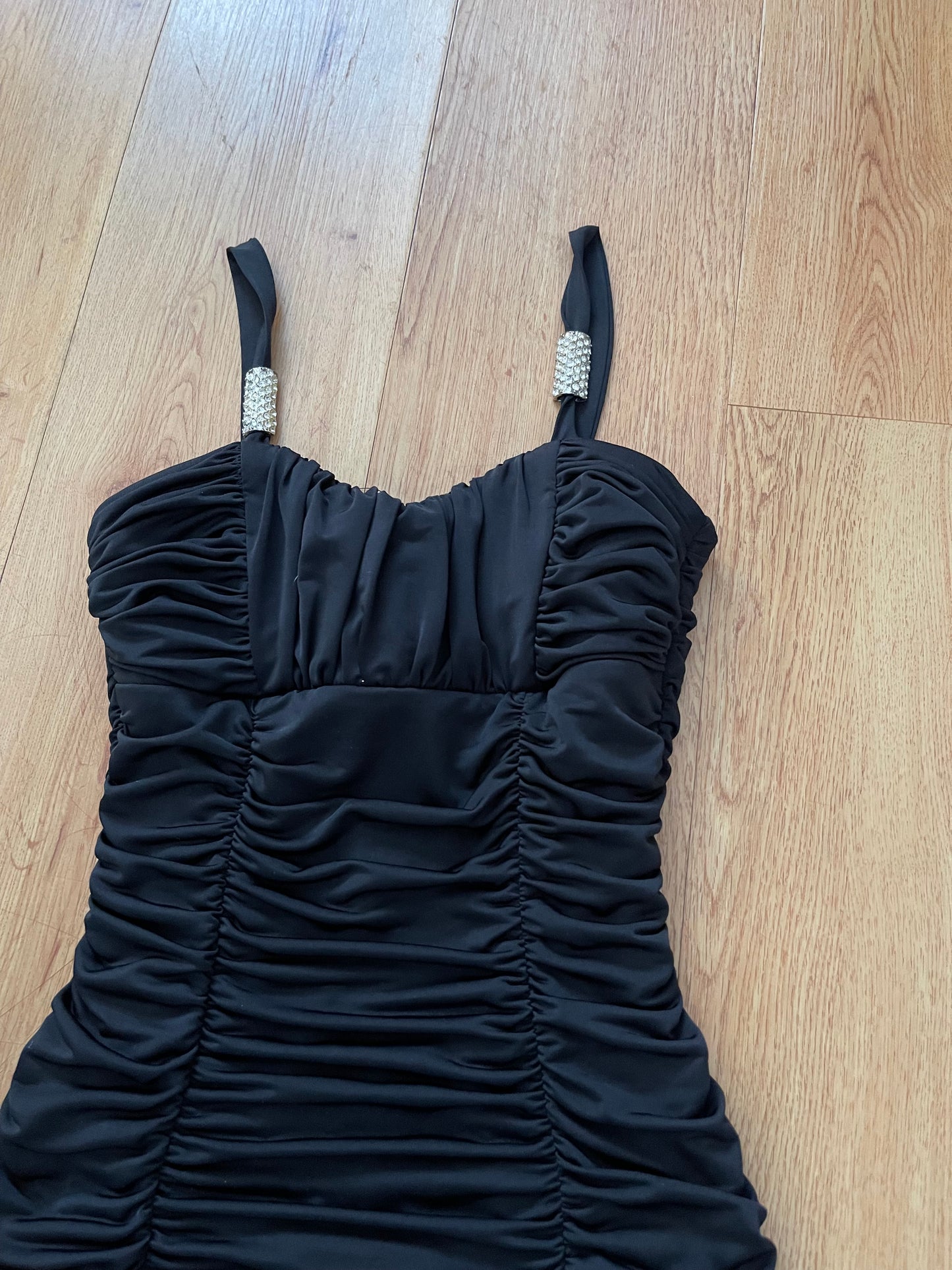 Y2K ruched party dress (S)