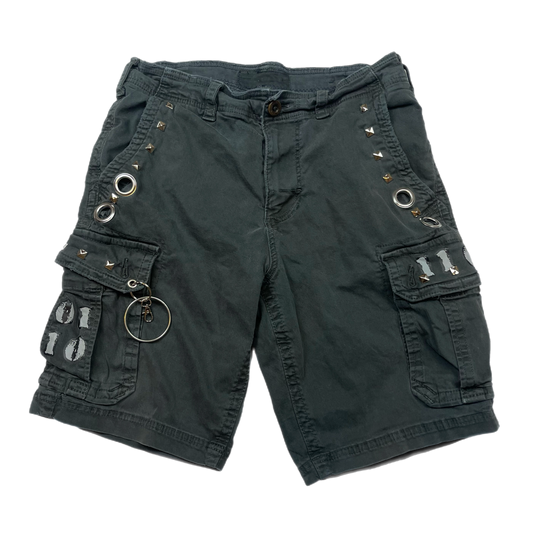 Emo upcycled cargo boy shorts (30”)