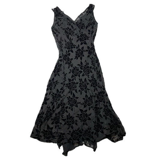 Whimsygoth floral party dress (L)