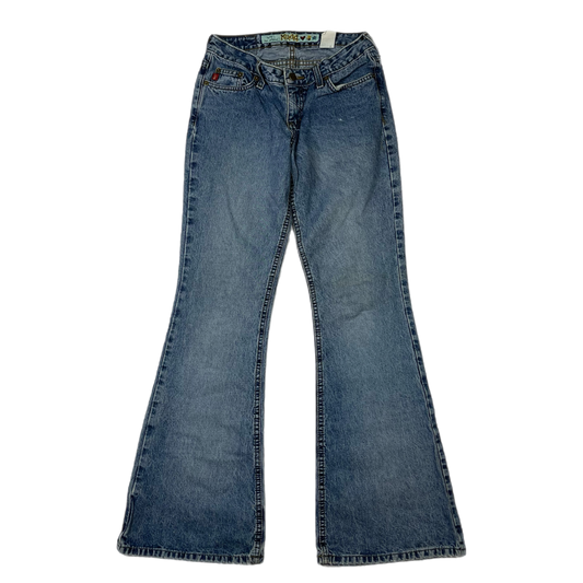 Y2K mudd flare low rise jeans (26”)