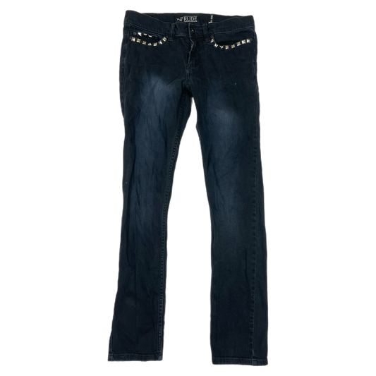 Emo stud super skinny jeans (28”)