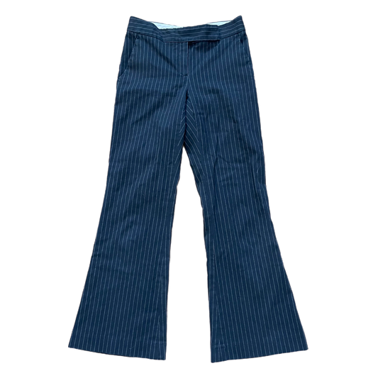 Y2k low rise pinstripe pants (25”)