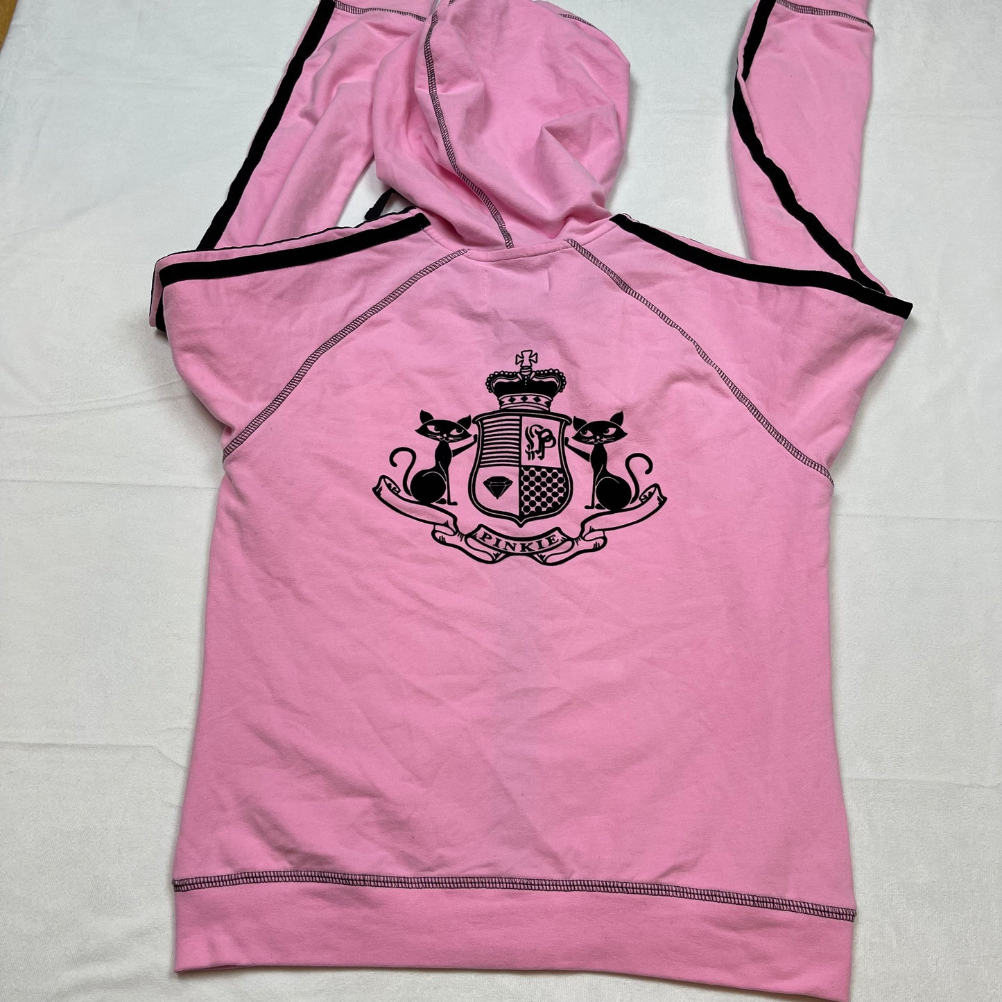 Y2k kitty sporty hoodie (M/L)